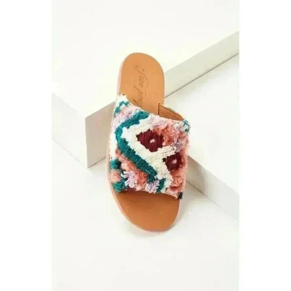 Free People Yuma Woven Mule Sandals